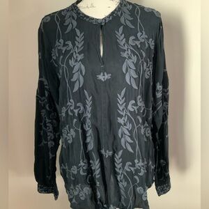 JOHNNY WAS Sahsa Blouse Size L